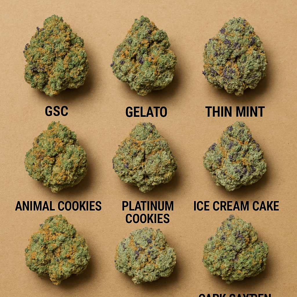 Cookies strains list